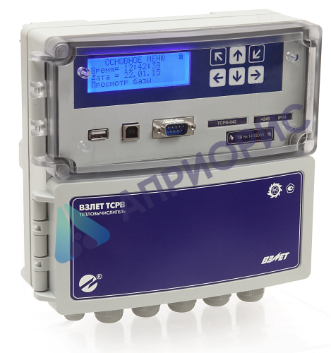 Поверка тепловычислителя Взлет ТСРВ-01, ТСРВ-02, ТСРВ-03, ТСРВ-04