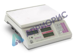 Поверка настольных весов электронных Штрих М7, исп. 6-1.2, 6-2, 15-1.2.5, 15-2.5, 15-5, 30-5.10, 30-10