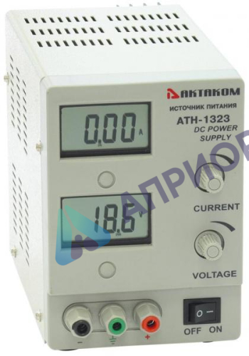 Поверка источника питания постоянного тока АТН-1323