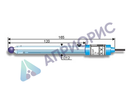 Электрод комбинированный ЭСК-10601/7 (стеклянный)