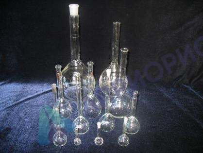 Поверка колб 1-го и 2-го классов точности исп. 1, 2, 2а, 3, 4