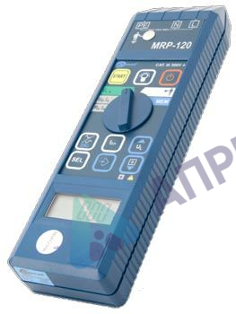 Поверка измерителя напряжения прикосновения и параметров устройств защитного отключения MRP-120