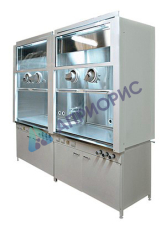 Шкафы вытяжные радиохимические ШВРХ1600