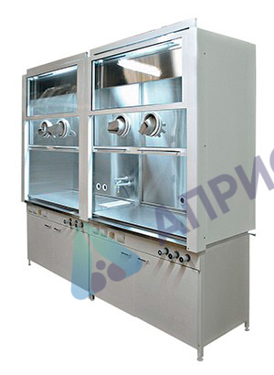 Шкафы вытяжные радиохимические ШВРХ1600