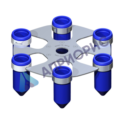 Центрифуга настольная Elmi СМ-6М с ротором 6М.06 (6х50 мл, 3500 об/мин)