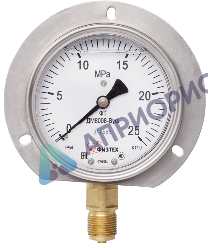 Поверка вакуумметра виброустойчивого ДВ8008-ВУф