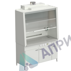 Шкаф вытяжной с подводом воды и электрикой 1520х750х2160 мм, раб. поверхность - DURCON