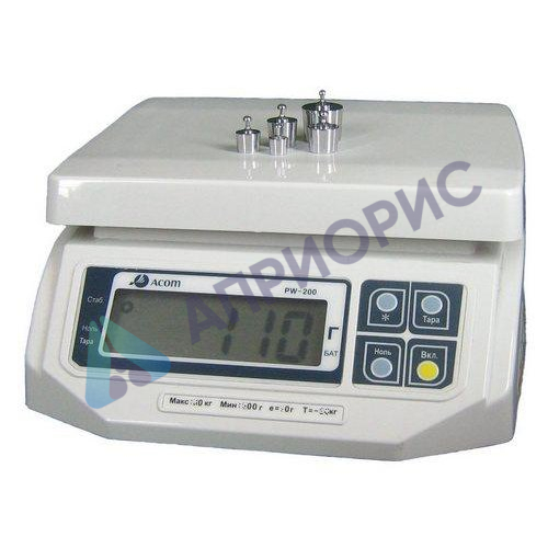 Поверка электронных весов PW-200