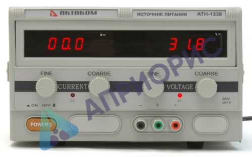 Поверка источника питания постоянного тока АТН-1338