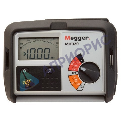 Поверка мегаомметра Megger MIT320
