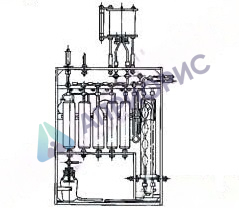КГА 2-1 комплект оборудования для газовых анализов