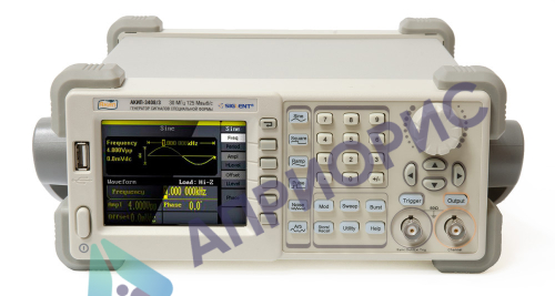 Поверка генератора АКИП-3408/1