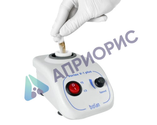 Вортекс V-1 plus, BioSan (на 1 пробирку 0,2-50 мл)