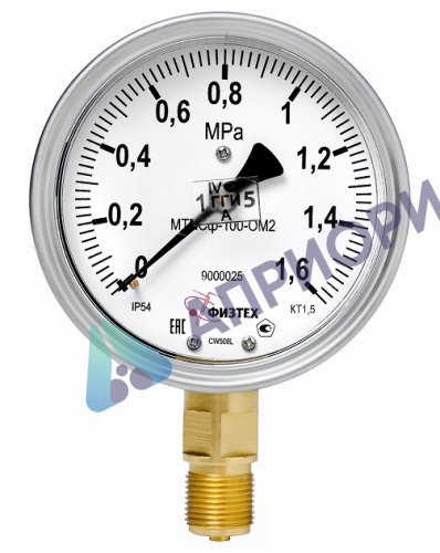 Поверка вакуумметра судового ВТПСф-100-ОМ2