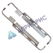 Медицинские носилки ковшовые с ремнями DDJ-3B (ортопедические, металлические)