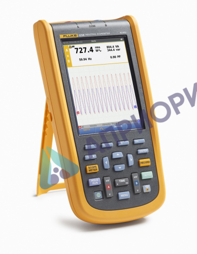 Поверка осциллографа-мультиметра Fluke 124B/S