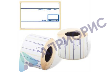 Этикет-лента 58х60мм