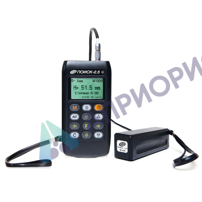 Поверка измерителя толщины защитного слоя бетона Поиск-2.5