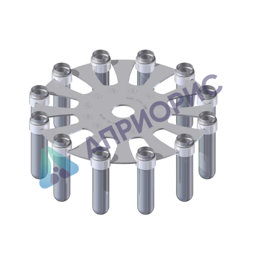 Центрифуга настольная Elmi СМ-6М с ротором 6М (12х12 мл, 3500 об/мин)