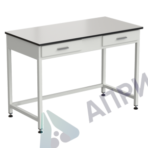 Стол лабораторный с 2 ящиками 1200х600х850 мм, раб. поверхность - LABGRADE