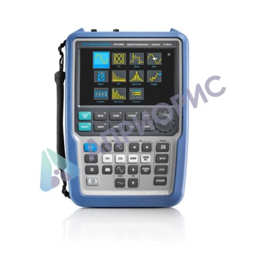 Портативный осциллограф Rohde Schwarz RTH1002 PLUS, 2 канала, 200 МГц, мультиметр, изолированные входы, беспроводной доступ Портативный осциллограф Rohde Schwarz RTH1002 PLUS, 2 канала, 200 МГц, мультиметр, изолированные входы, беспроводной доступ