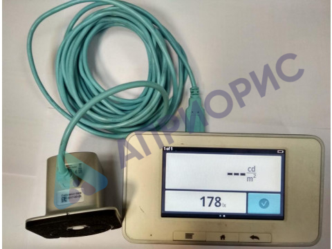 Поверка детекторов освещенности/яркости RaySafe X2 Light Sensor