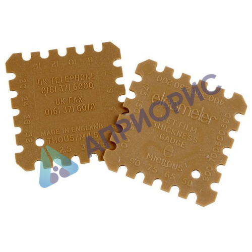 Калибровка пластиковой гребенки Elcometer 154