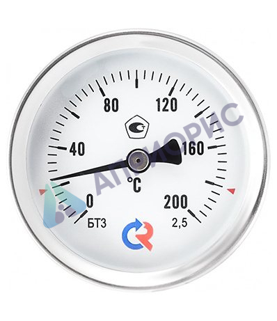 Поверка термометров общетехнического (осевое присоединение) Тип БТ, серия 211