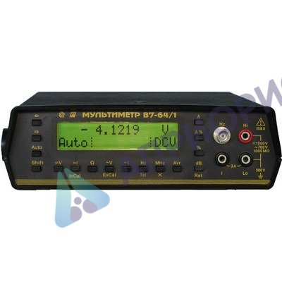 Поверка мультиметра цифрового В7-64, В7-64/1