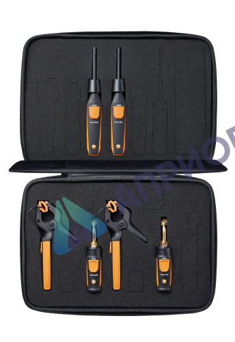 Набор смарт-зондов для холодильных систем (кейс/2x Testo 549i 2 Gen /2x Testo 115i 2 Gen /2x Testo 605i 2 Gen), протокол калибровки, батарейки