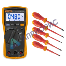 Комплект Fluke IB117M - мультиметр Fluke 117 с набором отвёрток
