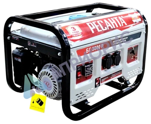 Бензиновый генератор Ресанта БГ 3000 Р