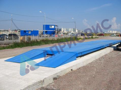 Поверка автомобильных весов для статического взвешивания МАГИСТРАЛЬ-1 БВ1-100000-А18-1