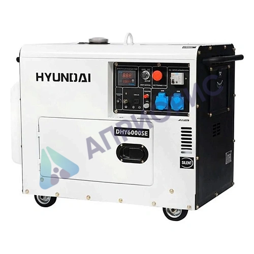 Дизельный генератор Hyundai DHY 6000SE