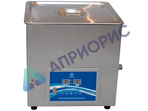 Ультразвуковая ванна (мойка) Stegler 10DT (10 л,20-80°C, 240W)