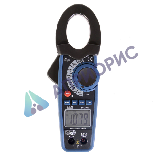 Поверка токовых клещей DT-3343