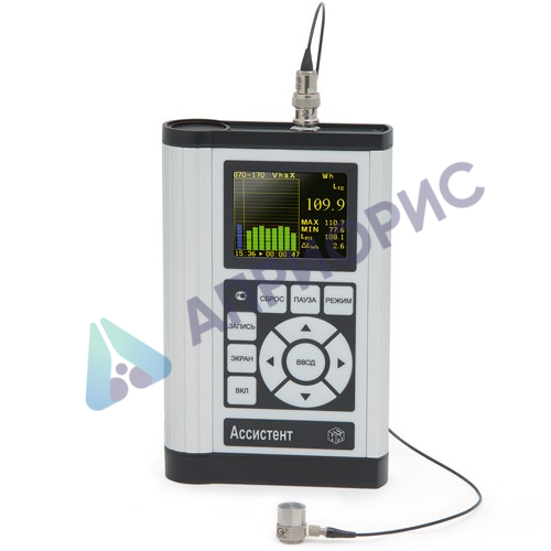 Поверка виброметра, анализатора спектра АССИСТЕНТ V1