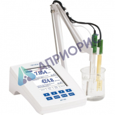 HI5521-02 настольный pH/EC-метр с цветным ЖК-дисплеем, 230V