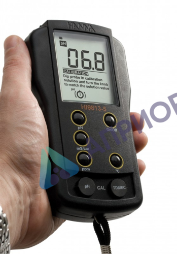 Поверка рН/ЕС/TDS-метра HI9813-5