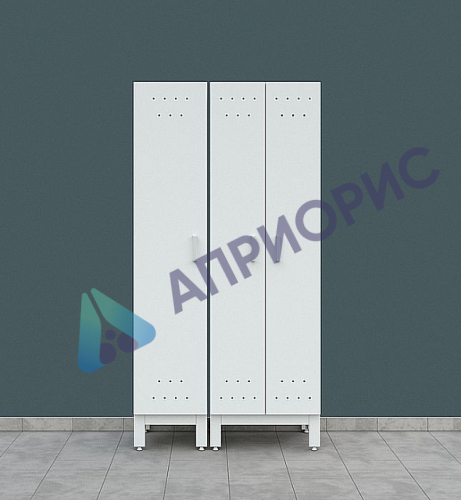 ШКАФ ЛАБОРАТОРНЫЙ ДЛЯ ОДЕЖДЫ ЛК-400 ШГ (СТАЛЬ) И ЛК-600 ШГ (СТАЛЬ)