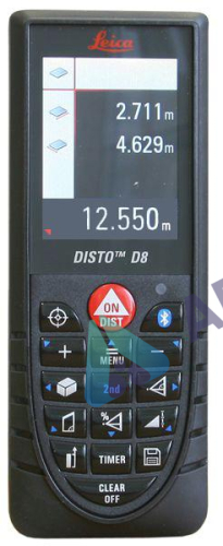Поверка дальномера лазерного Leica Disto D8