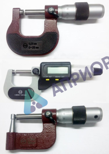 Поверка микрометра МК, МК Ц, МТ, МЛ, МЗ