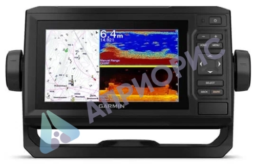 Картплоттер с эхолотом Garmin Echomap UHD 62cv с трансдьюсером GT24