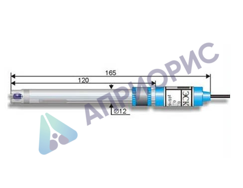 Электрод комбинированный ЭСК-10607/7 (пластиковый)
