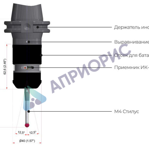 РЧ-датчик наладки инструмента RWT35.50