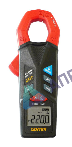 Поверка токовых клещей CENTER 22