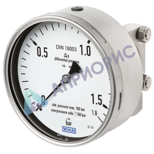 Поверка манометров дифференциального давления модель 732.14, 762.14