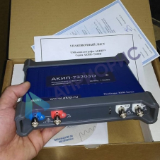 Поверка осциллографа АКИП-73203D