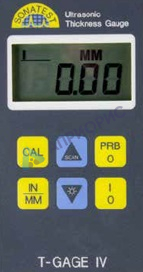 Поверка ультразвукового толщиномера T-Gage IV