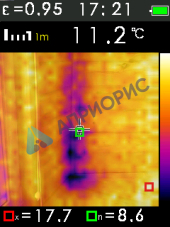 Поверка тепловизора DT-9868
